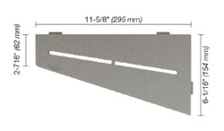 Schluter Shelf-E Quadrilateral Pure Stone Grey SES3 D7 TSSG
